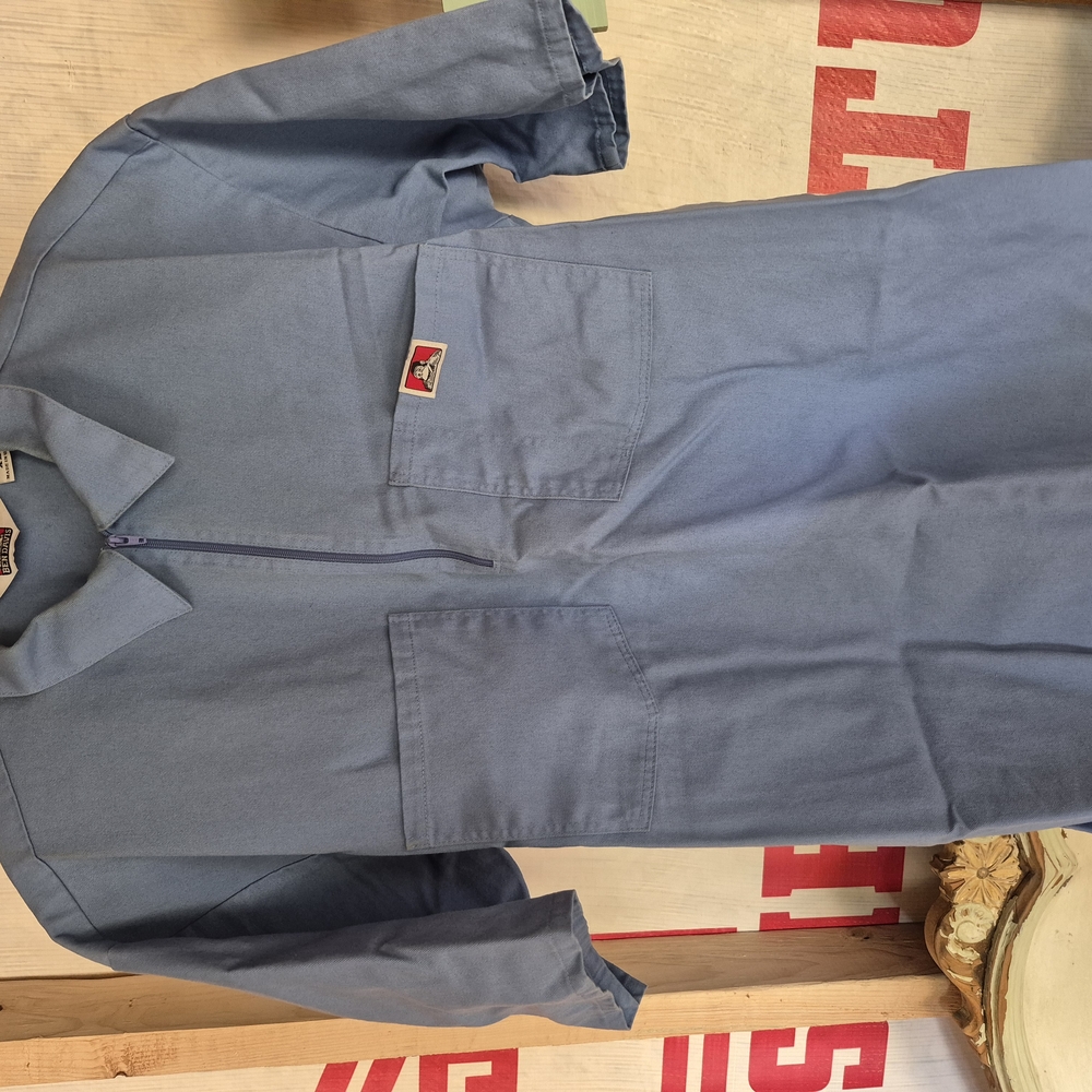 Ben Davis Light Blue Zip-Up Coverall